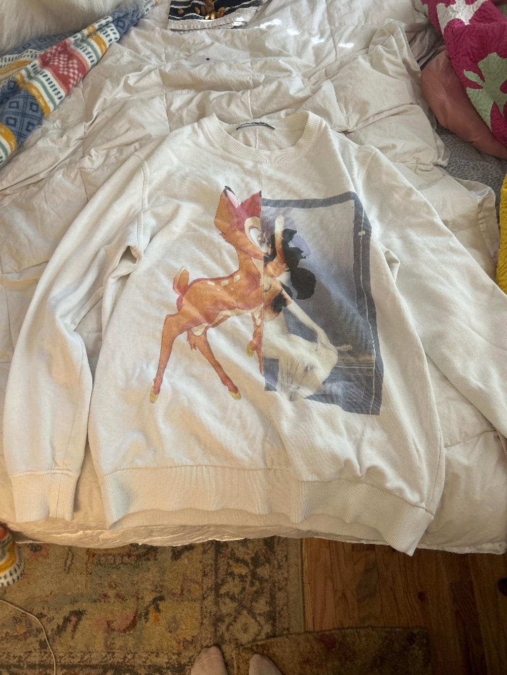 Givenchy crew neck sweat shirt